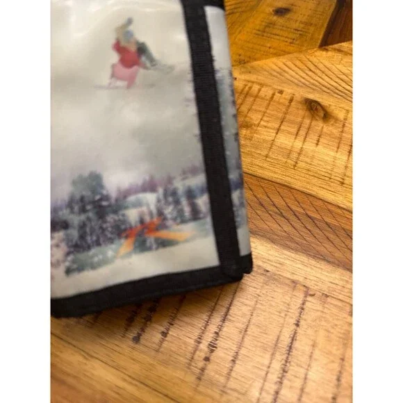 Vintage Rusty Brand surf ski Velcro wallet